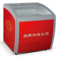 Refrigerador dobro comercial personalizado da bebida da porta de deslizamento